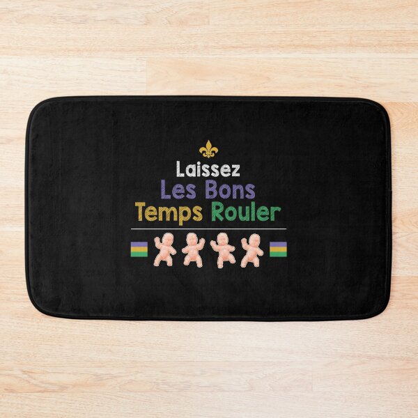 Item preview, Mardi Gras New Orleans Let The Good Times Roll King Cake Kid designed and sold by twHistory.