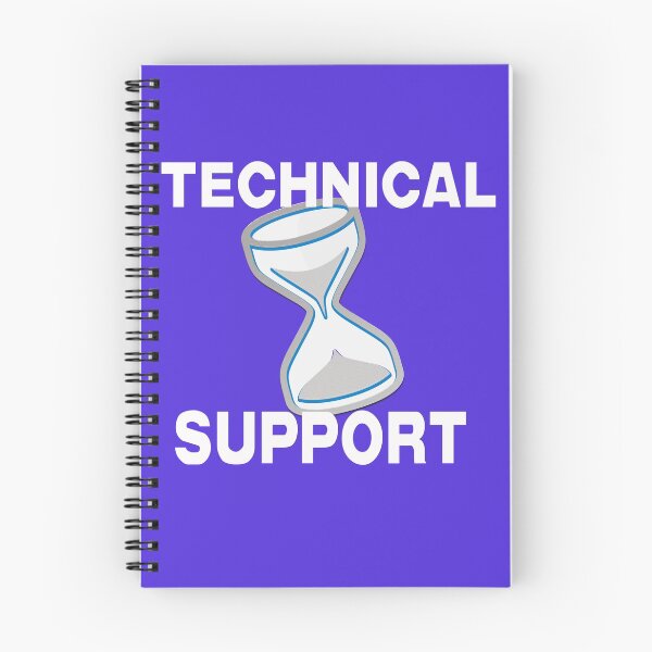 Item preview, Technical Support with Computer Hourglass designed and sold by Rightbrainwoman.