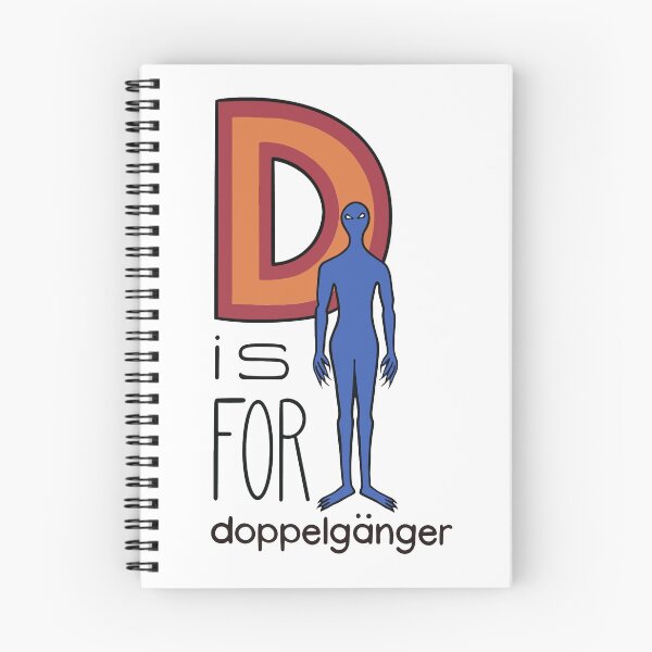 Item preview, D is for doppelgänger designed and sold by Cast  Party.