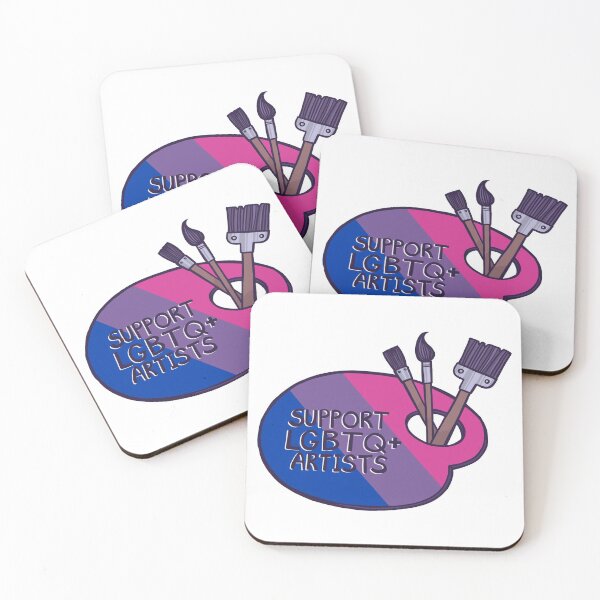 Item preview, Support Bisexual Artists designed and sold by softbiology.