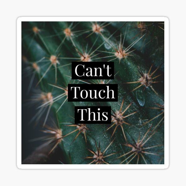 Item preview, Can't Touch This designed and sold by J715V.