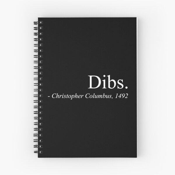 Item preview, Dibs Christopher Columbus 1492 America Discovery Funny designed and sold by KNUXX Shop.