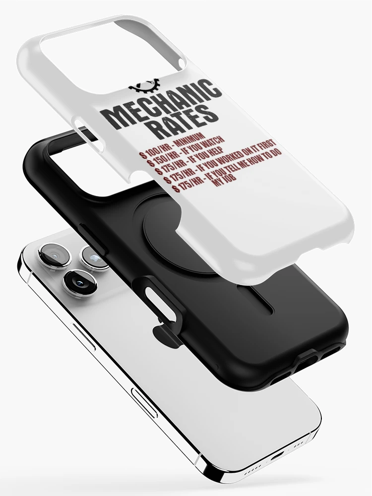 Thumbnail 2 of 4, iPhone Case, Mechanic Rates designed and sold by Visualsplendors.