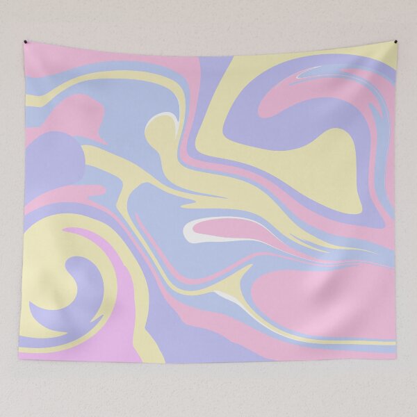 Item preview, Pastel Paint Swirl designed and sold by -art-by-syd-.
