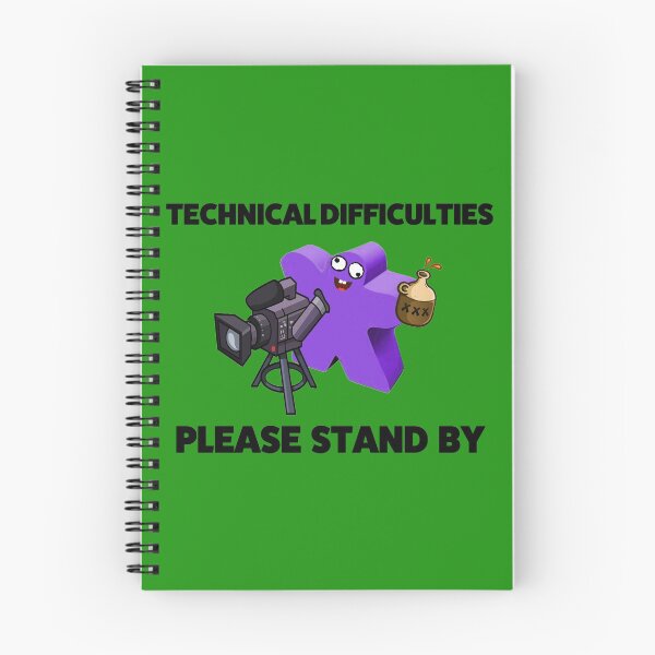 Item preview, Technical Difficulties Meeple designed and sold by HeartBoardGames.