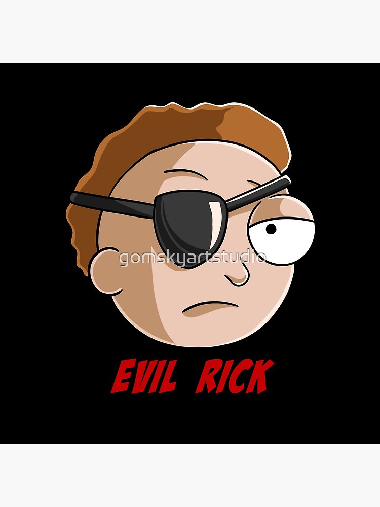 evil Morty by gomskyartstudio