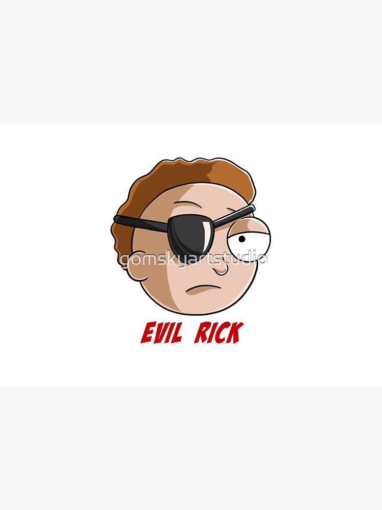 evil Morty by gomskyartstudio