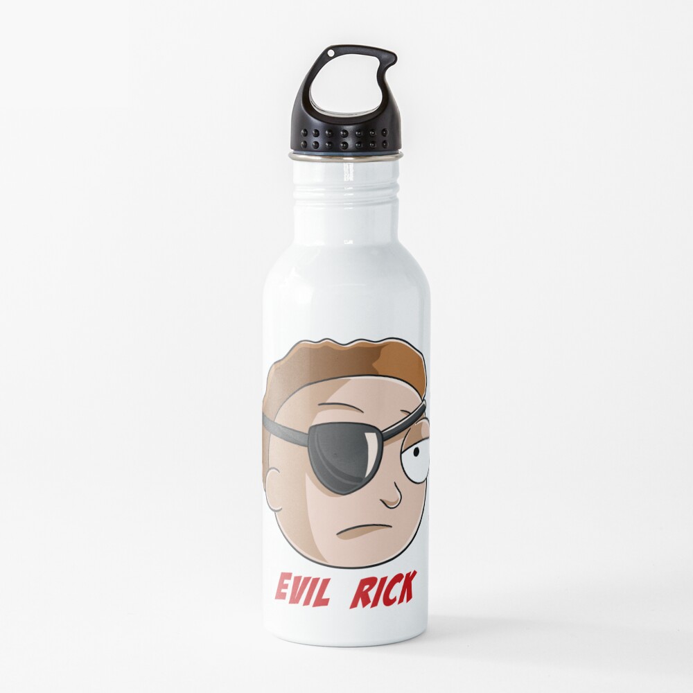 evil Morty Water Bottle