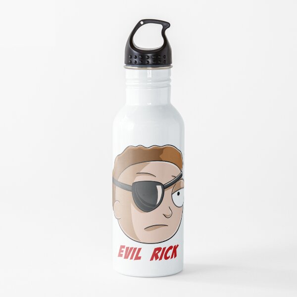 evil Morty Water Bottle