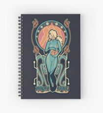 Samus Nouveau Spiral Notebook