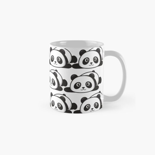 cute lazy panda Classic Mug