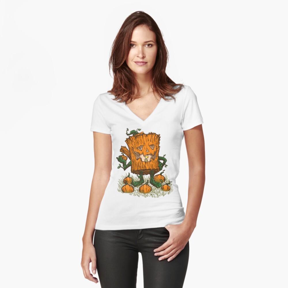 Item preview, Fitted V-Neck T-Shirt designed and sold by nickv47.