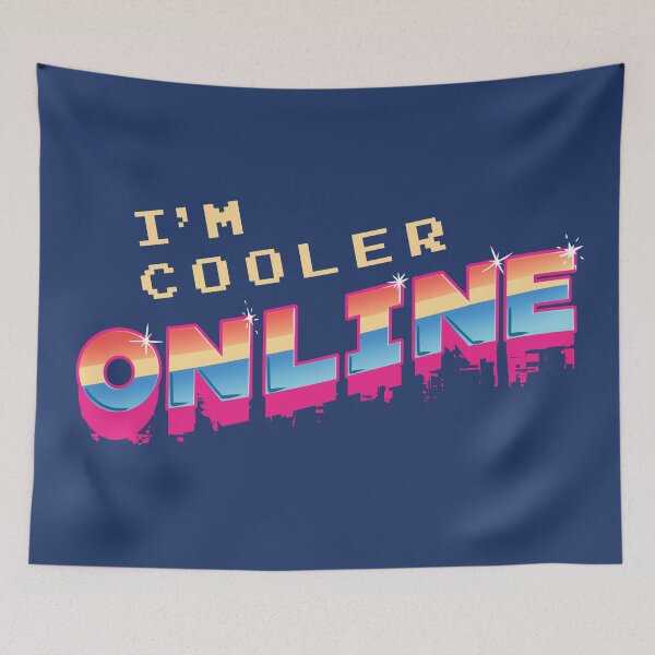 Item preview, I'M COOLER ONLINE designed and sold by GoPolarisStudio.