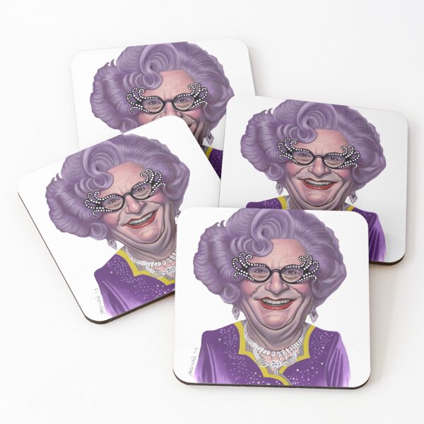 Item preview, Dame Edna by James Brennan designed and sold by dameednaeverage.