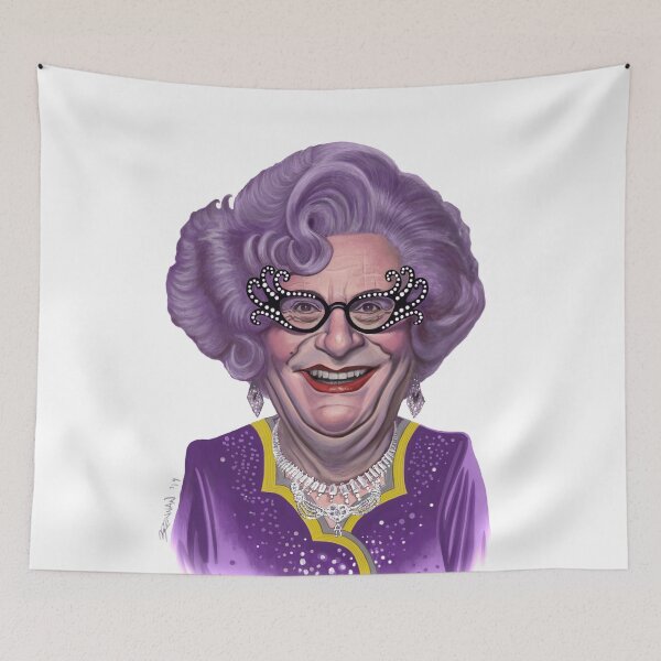 Item preview, Dame Edna by James Brennan designed and sold by dameednaeverage.