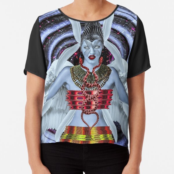NNE NWANYI AGWU ISI AJATA Chiffon Top