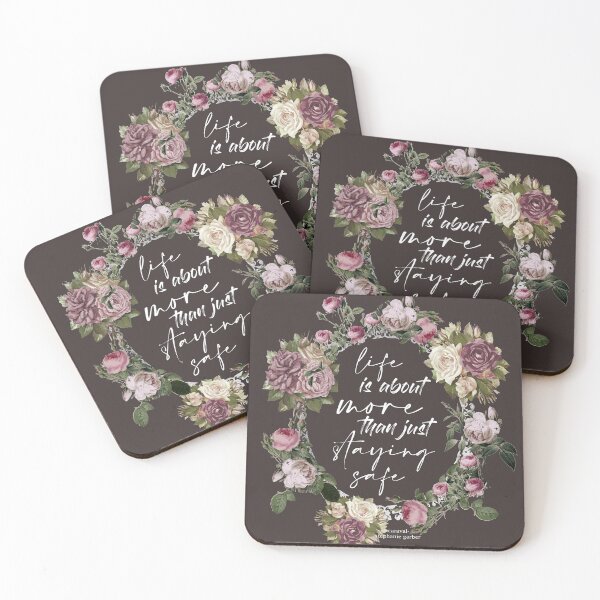 Item preview, There's more to life than just staying safe, quote from Caraval designed and sold by Clistro.