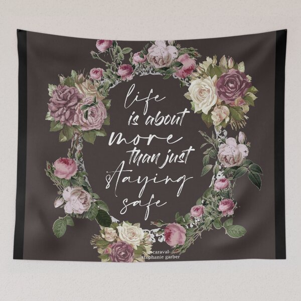 Item preview, There's more to life than just staying safe, quote from Caraval designed and sold by Clistro.