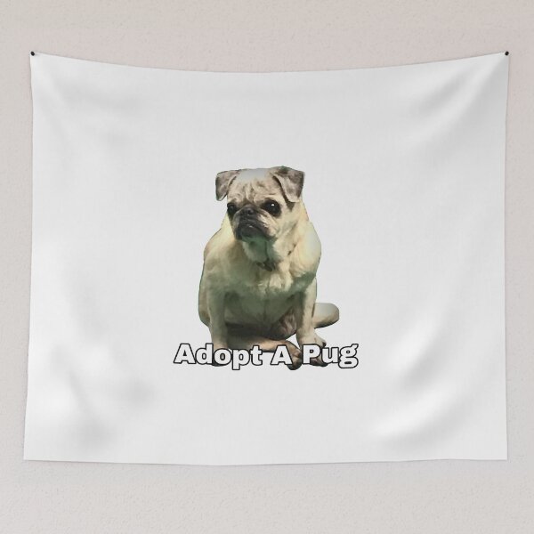 Item preview, Adopta un pug designed and sold by PrissyMarie.
