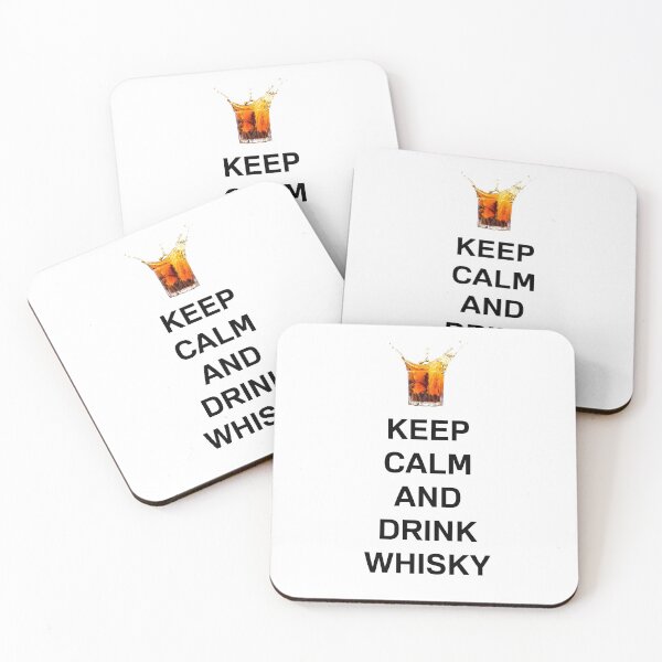 Item preview, Keep Calme & Drink Whiskey designed and sold by Batartiste.