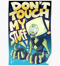 Peridot with Background Poster