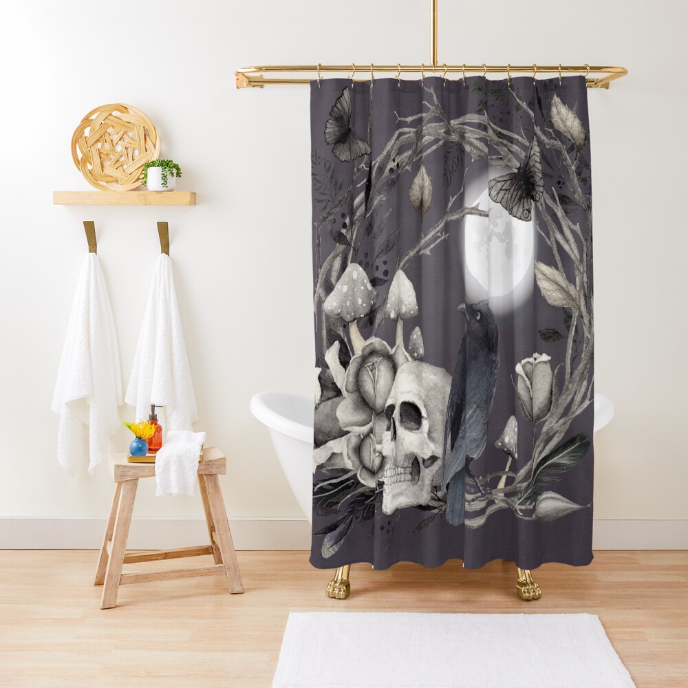 "Beautiful Death" Shower Curtain for Sale by Ladycharger08 Redbubble