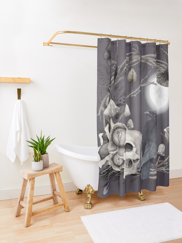 "Beautiful Death" Shower Curtain for Sale by Ladycharger08 Redbubble