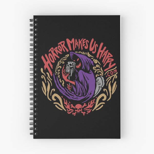 Aperçu de l'œuvre L'horreur nous rend heureux - Skull Mic créée et vendue par HMUH.
