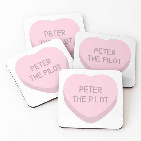 Item preview, Peter The Pilot The Bachelor Sticker designed and sold by katrock2020.