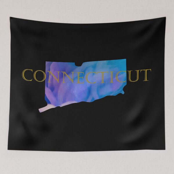 Item preview, Connecticut - Colorful Map designed and sold by royalblewitup.