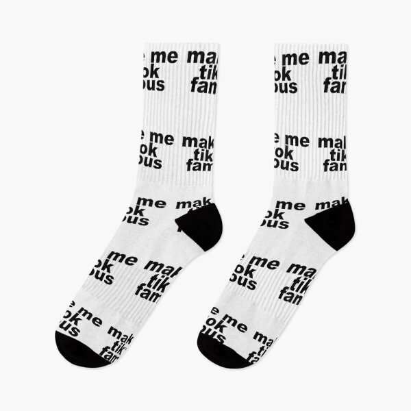 Item preview, make me tiktok famous (black) designed and sold by tayput.