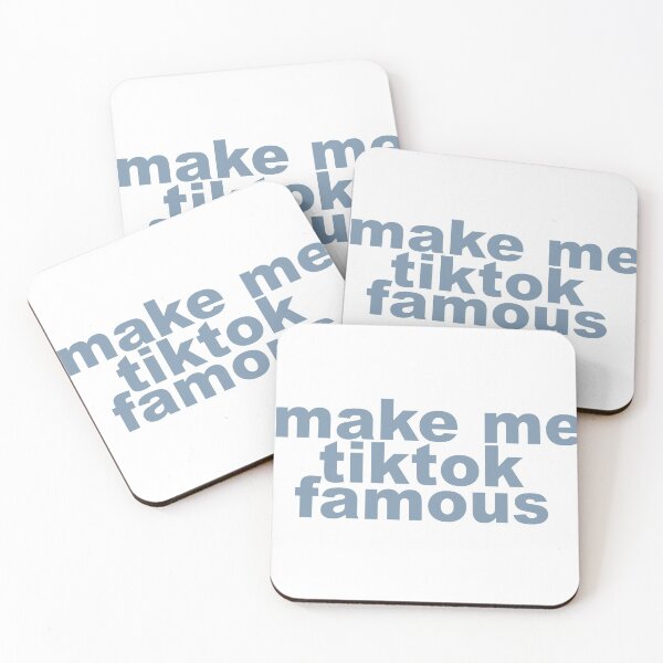 Item preview, make me tiktok famous (teal) designed and sold by tayput.