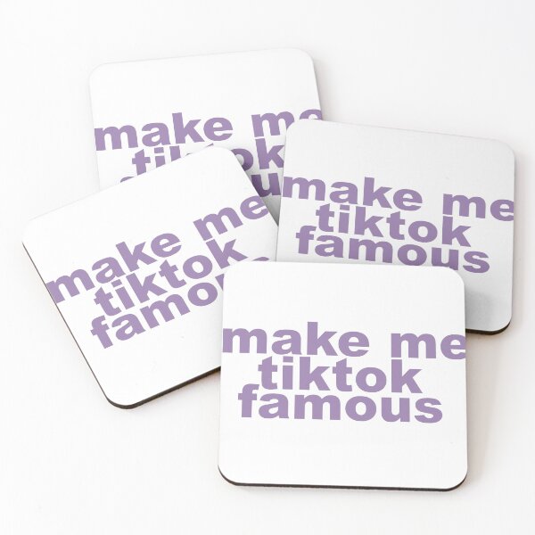 Item preview, make me tiktok famous (purple) designed and sold by tayput.