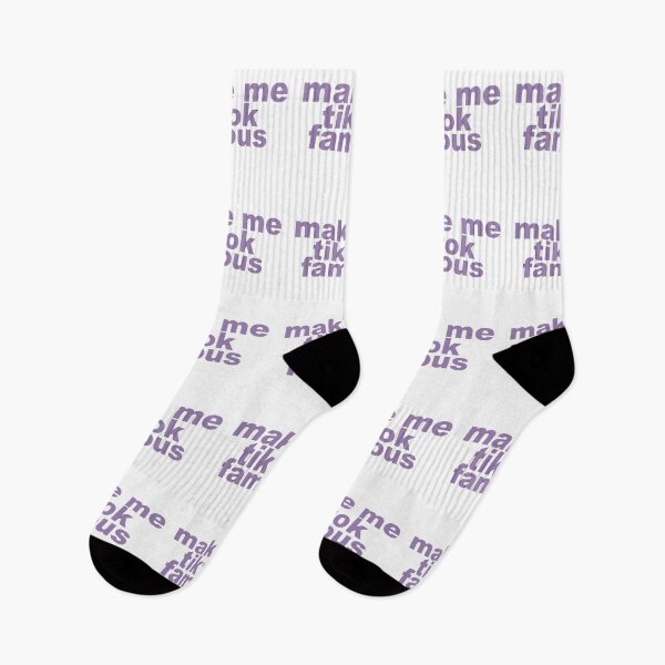 Item preview, make me tiktok famous (purple) designed and sold by tayput.