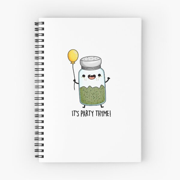 Item preview, It's Party Thyme Funny Herb Puns  designed and sold by punnybone.