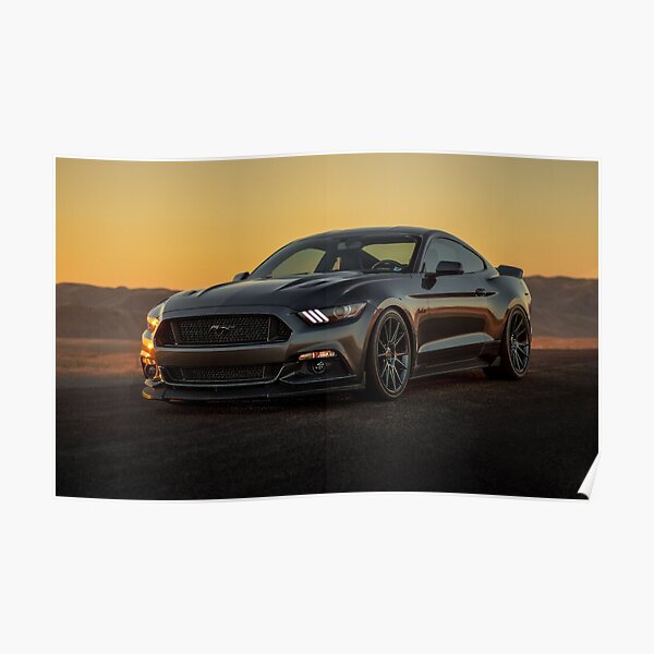 Ford Mustang Poster