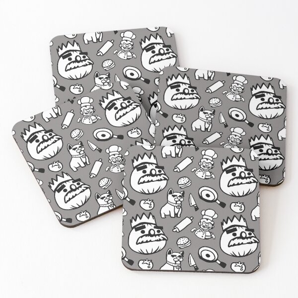 Item preview, Overcooked Pattern designed and sold by MisterBananaWoman.