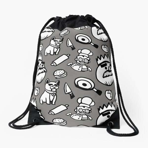 Murder King Canvas Lunch Bag With Strap (Burger King Parody