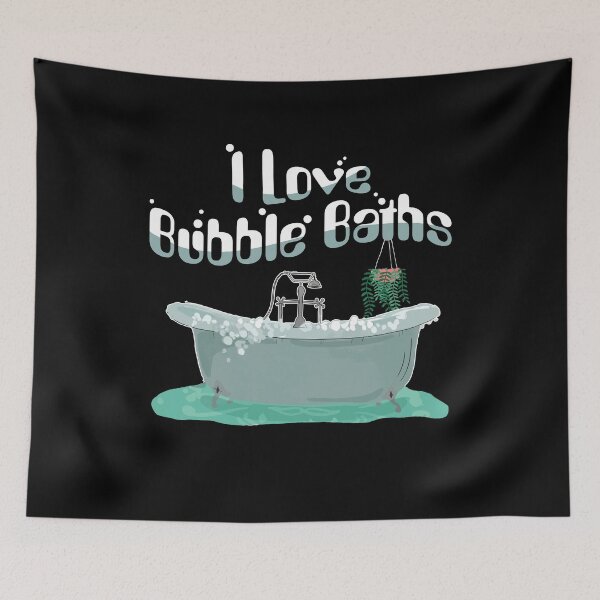 Item preview, I Love Bubble Baths - Bubble Bath Day - Bath Tub Lover Gift designed and sold by Dressed For  Duty.