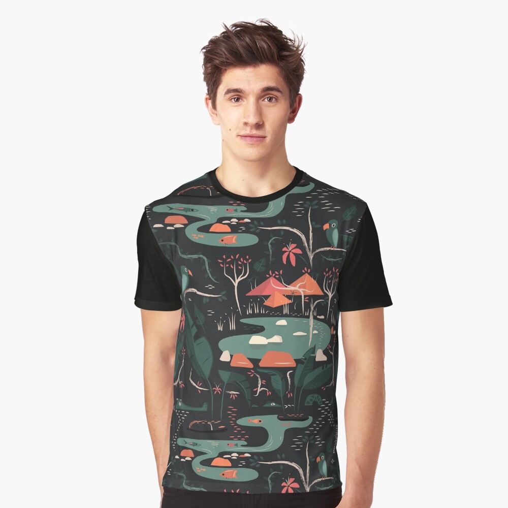 The Water Hole Graphic T-Shirt