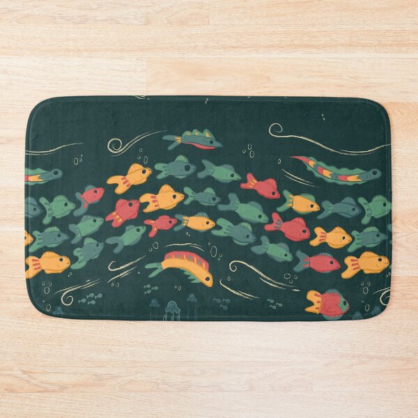 Item preview, A Stream With Bright Fish designed and sold by DankAnk.