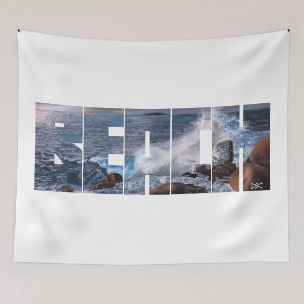 Item preview, Beach Crashing Wave Silhouette designed and sold by DSC Arts.