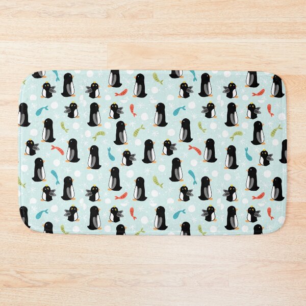Item preview, Penguins & Fishies designed and sold by ShelbyGrace-Art.