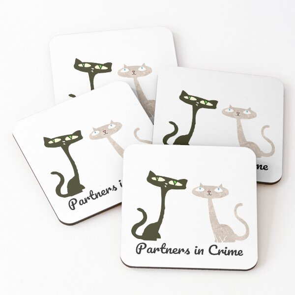 Item preview, Partners in crime kitty designed and sold by Crimefan.