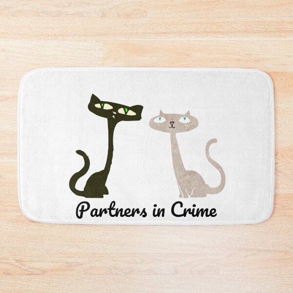 Item preview, Partners in crime kitty designed and sold by Crimefan.