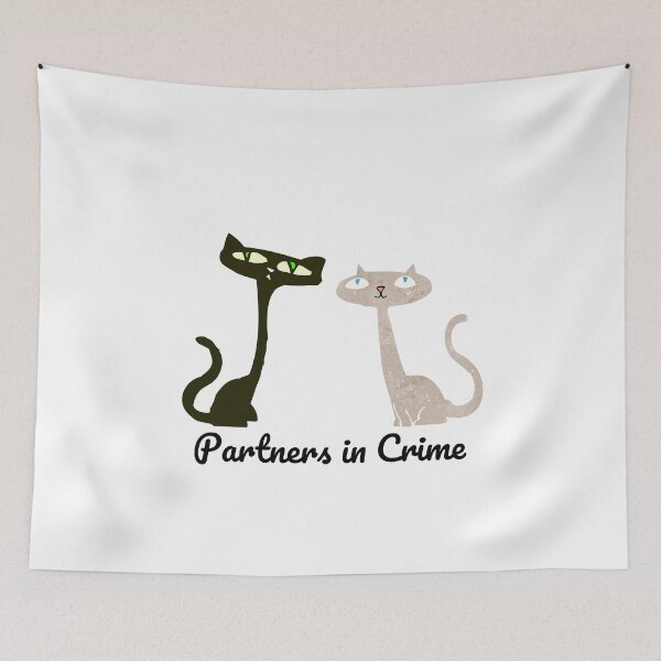 Item preview, Partners in crime kitty designed and sold by Crimefan.