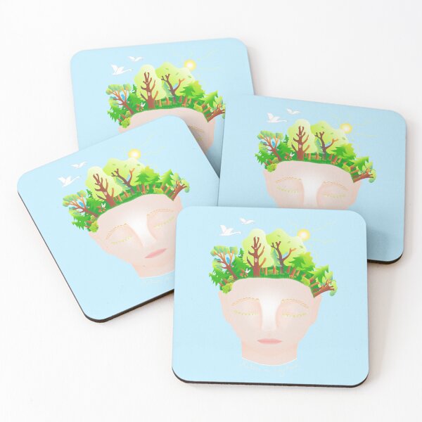 Item preview, Nature on my mind colored  designed and sold by Jarafelart.