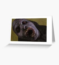 Listening to Fear - Queller Demon - BtVS Greeting Card
