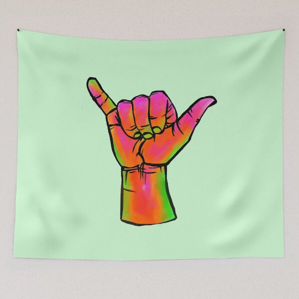 Item preview, Hang Loose Shaka Hand  designed and sold by AshleighMakes.