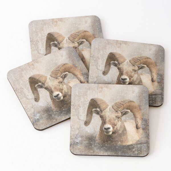 Item preview, Mountain sheep ram, rustic decor designed and sold by montanaartist.